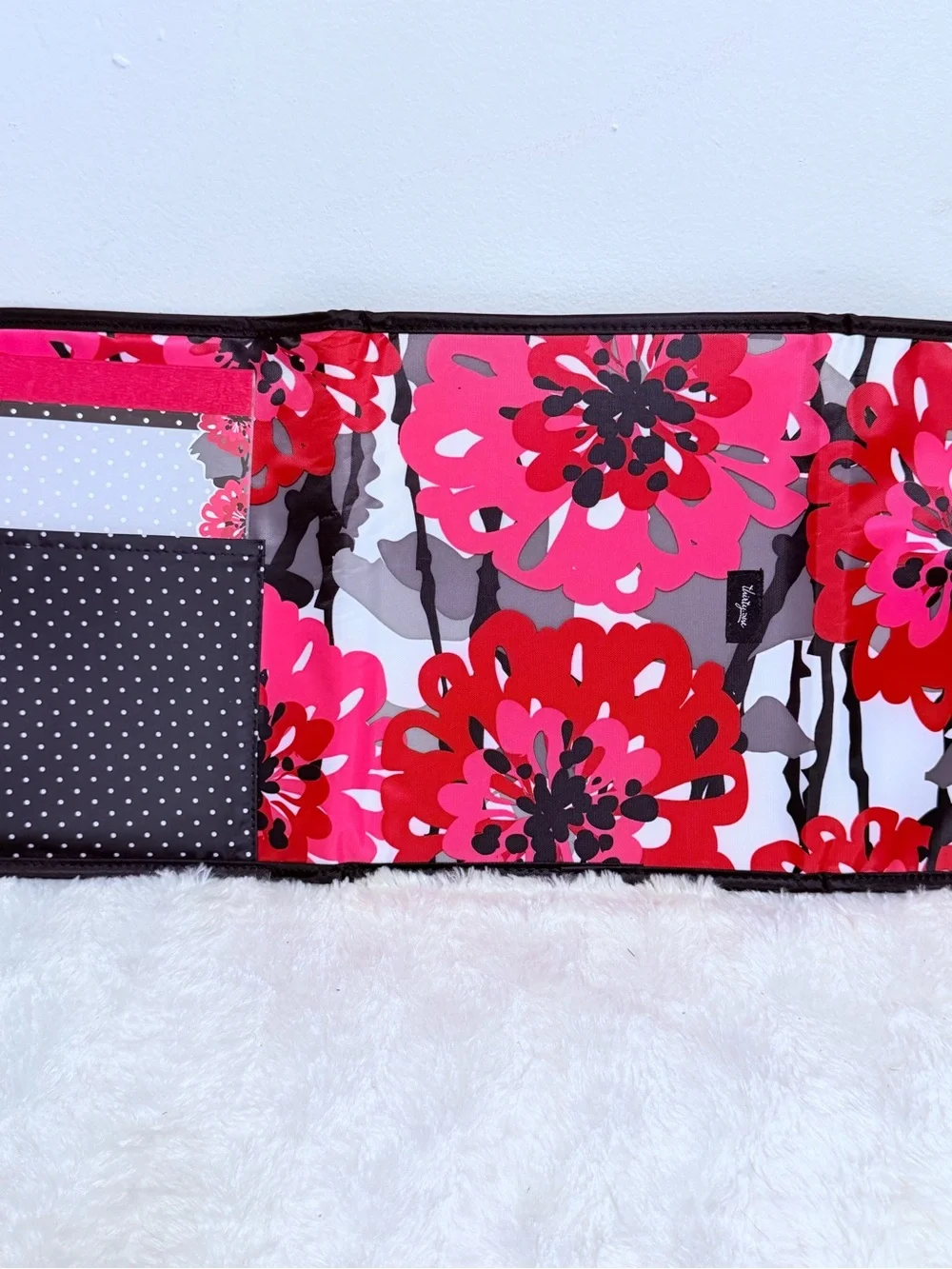 Thirty One Fold Up Cover Carry Organizer Notepad iPad Tablet Case Bold Bloom